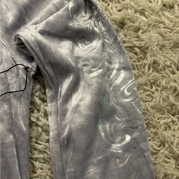 BCBGMaxAzria Silver Fabric with Black Label Size L - Picture 12 of 16